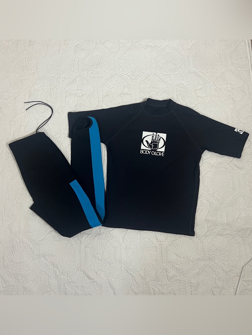 Body Glove Rash Guard and Neoprene Swim Pants